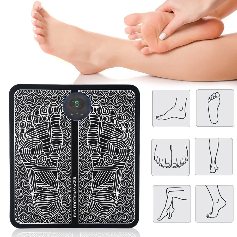 Massageador Elétrico Para Pés - Fisioterapia para os pés. Relaxamento e Mais !